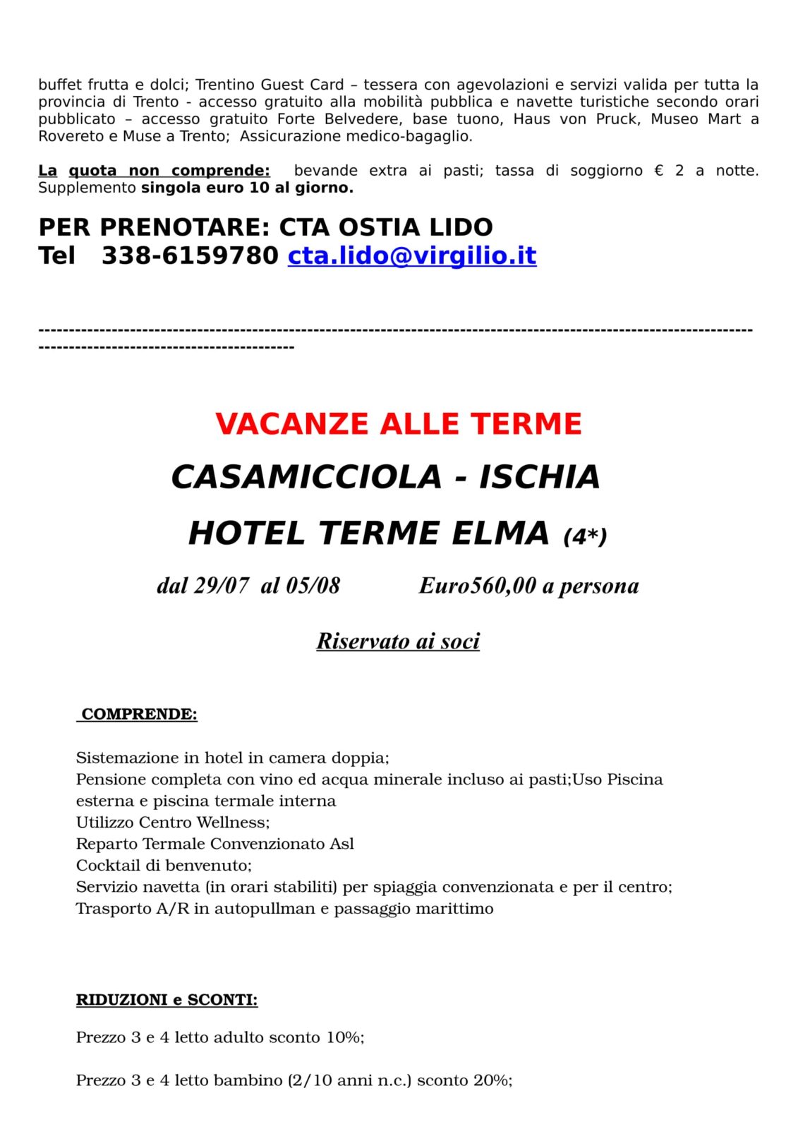 LAST MINUTE SITO ACLI PROV.LI-2 | ACLI Roma LAST MINUTE SITO ACLI PROV.LI-2 | ACLI Roma