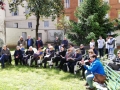 La cerimonia di consegna al Centro Anziani Il Ponte