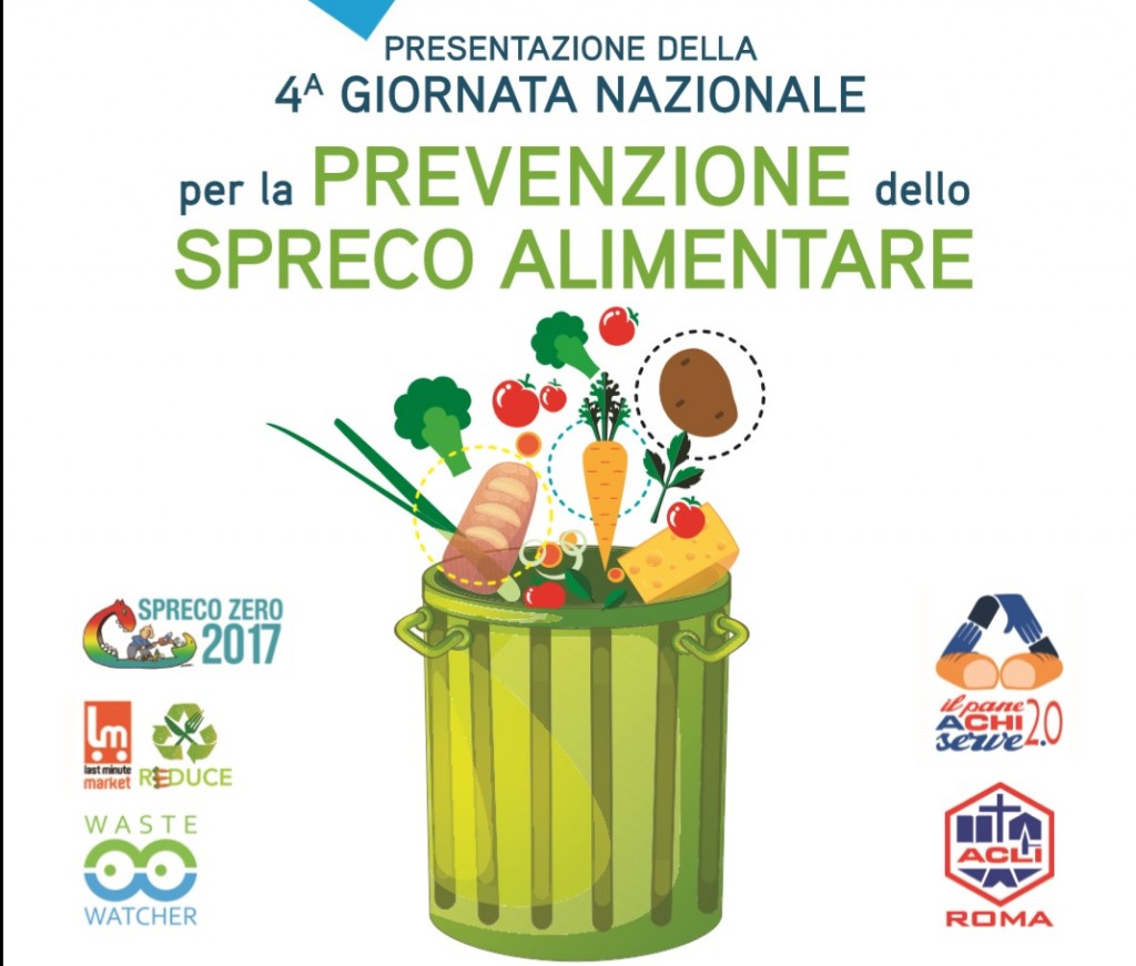 IV Giornata Nazionale Per La Prevenzione Dello Spreco Alimentare | ACLI ...